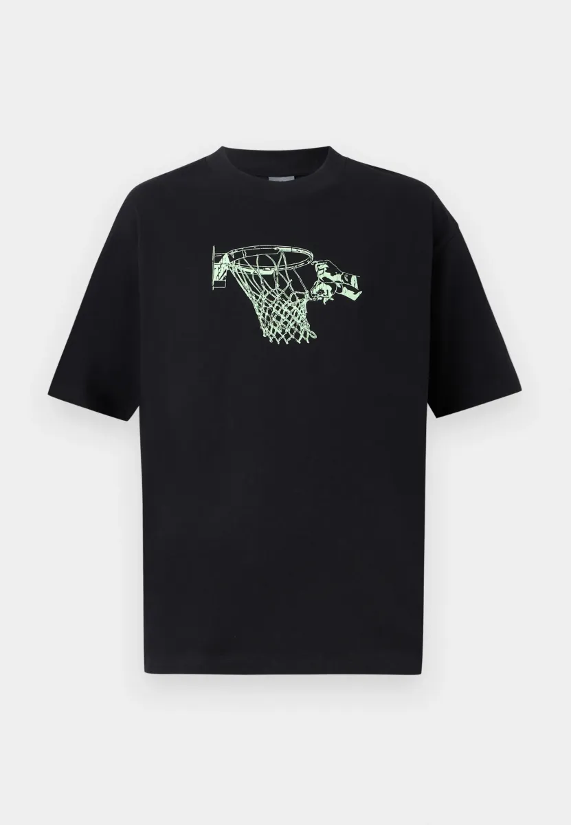 HOOPS TRADITION GRAPHIC UNISEX - T-Shirt print - black