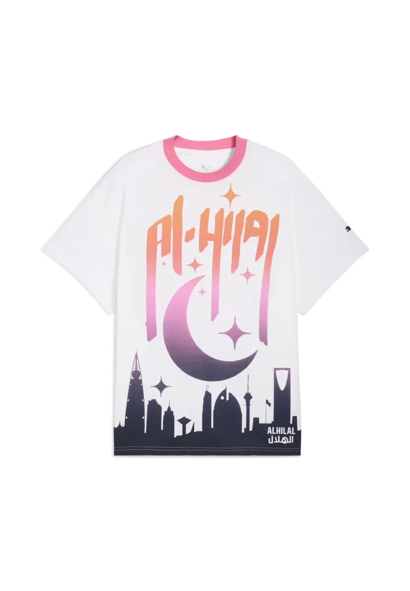HOOPS X AL-HILAL SFC  - T-Shirt print - white
