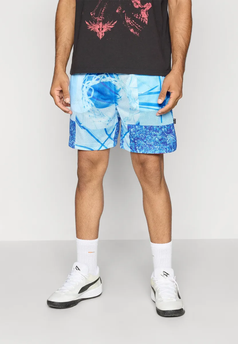 HOOPTOPIA REVERSIBLE SHORT - Kurze Sporthose - dark indigo