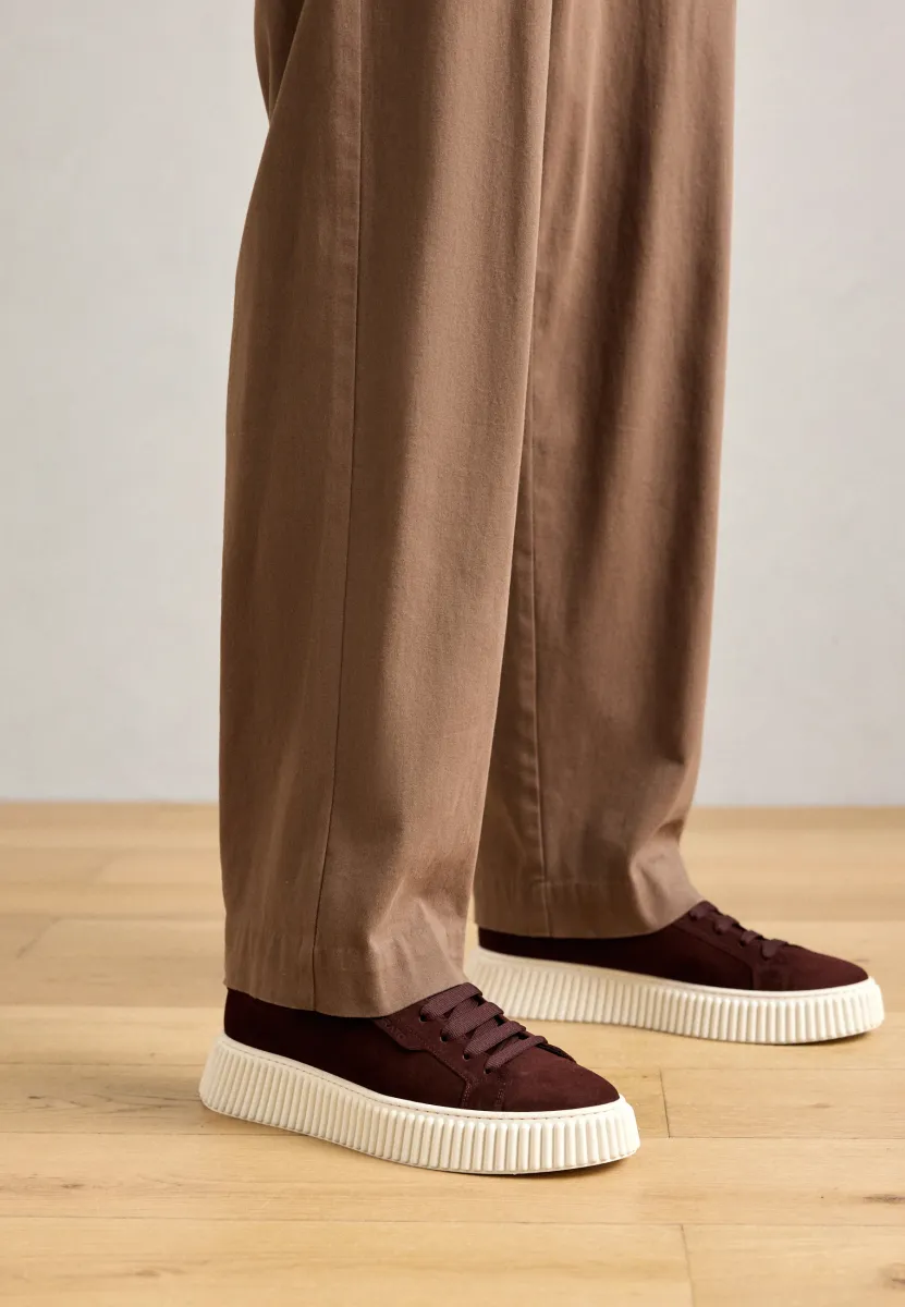 HOPPER - Sneaker low - dark cherry