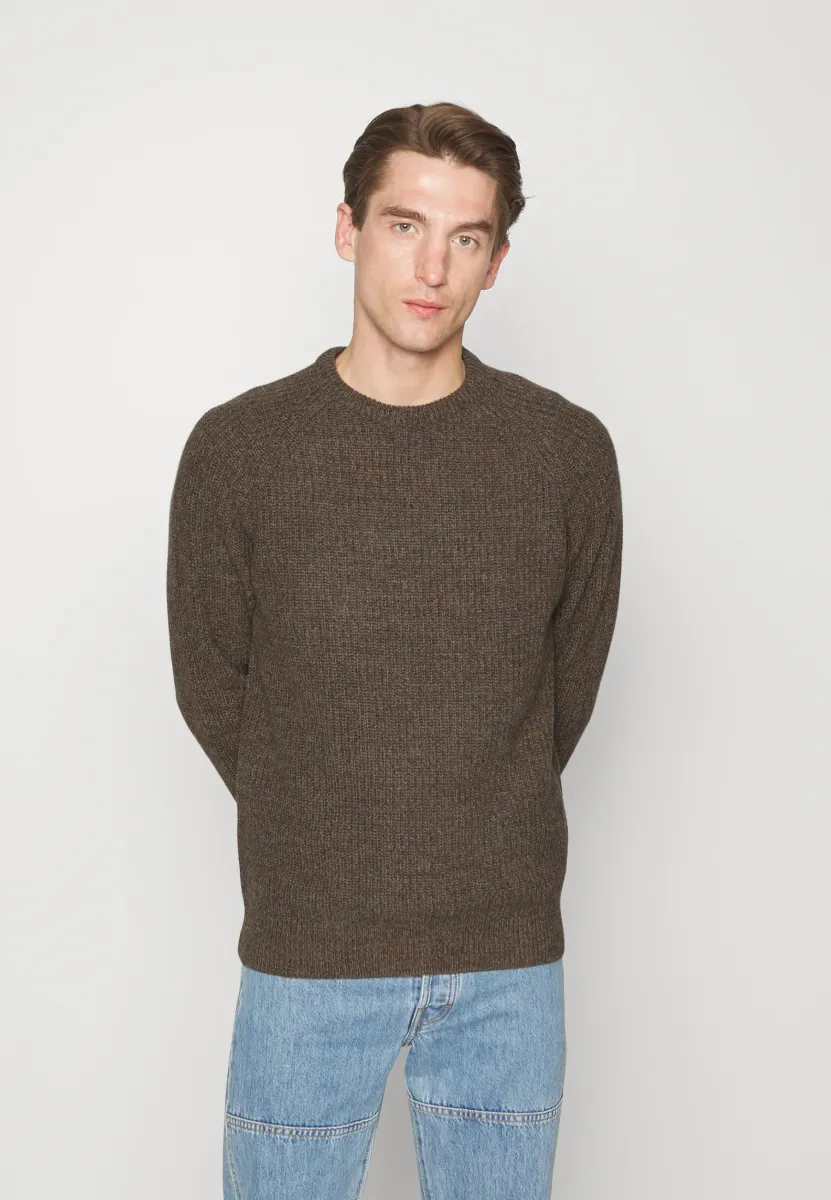 HORSEFORD CREW - Strickpullover - tan