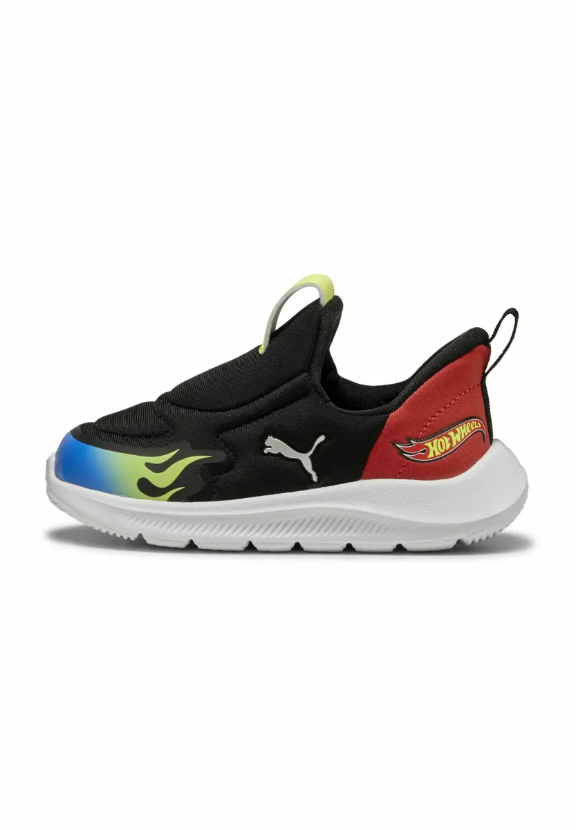 HOT WHEEL - Slipper - black lemon sherbert team royal