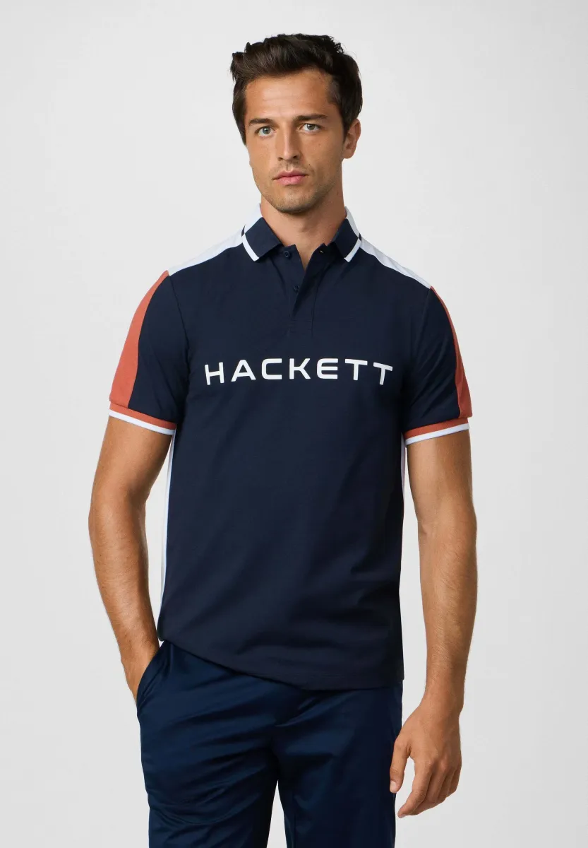 HS MULTI SS - Poloshirt - navy