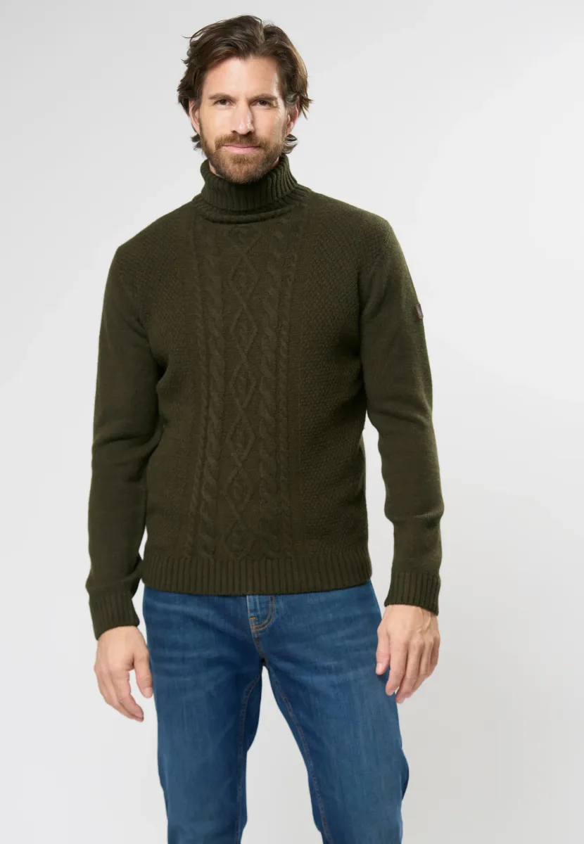 HUDSON - Strickpullover - soil