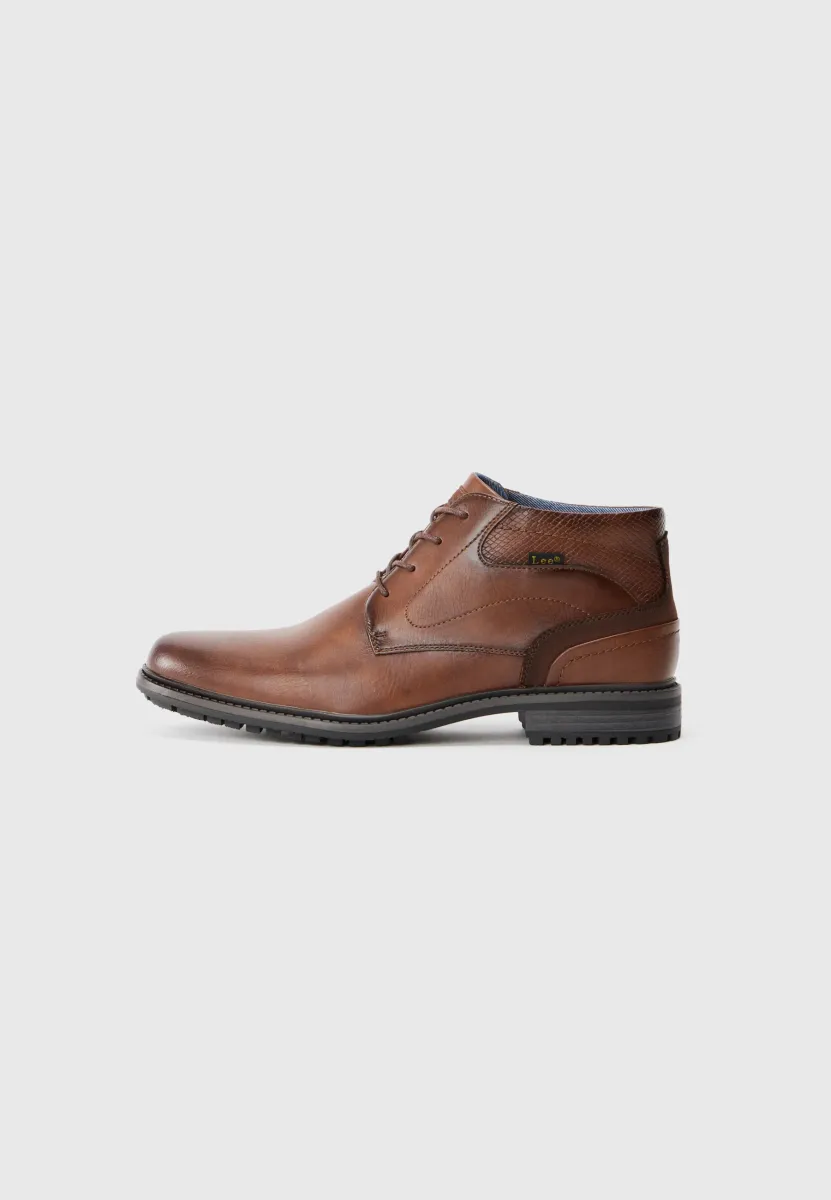 HUGO MEN SHOOT - Schnürstiefelette - tortoise shell