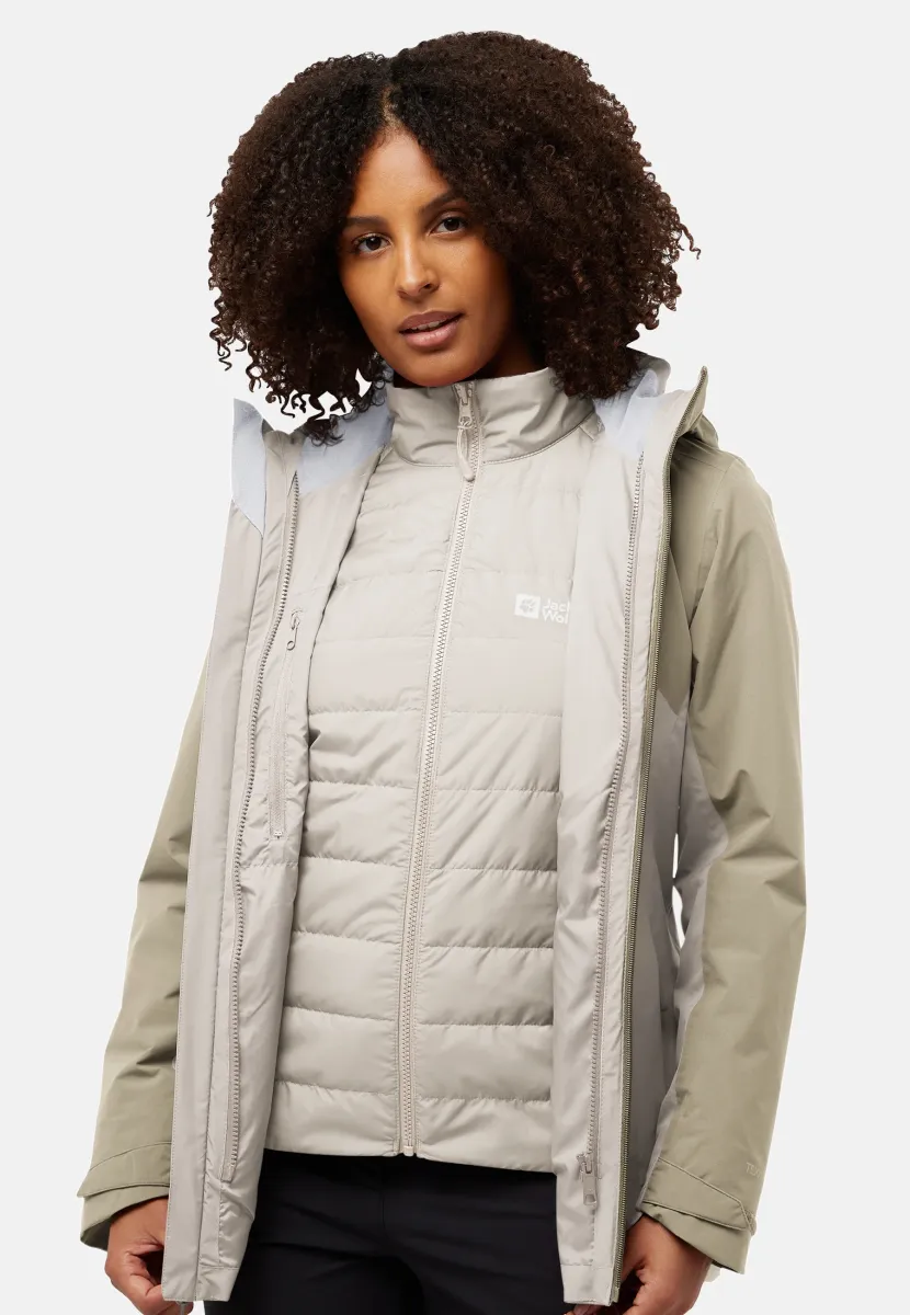 HUNBERG 3IN1 - Wintermantel - pale sand