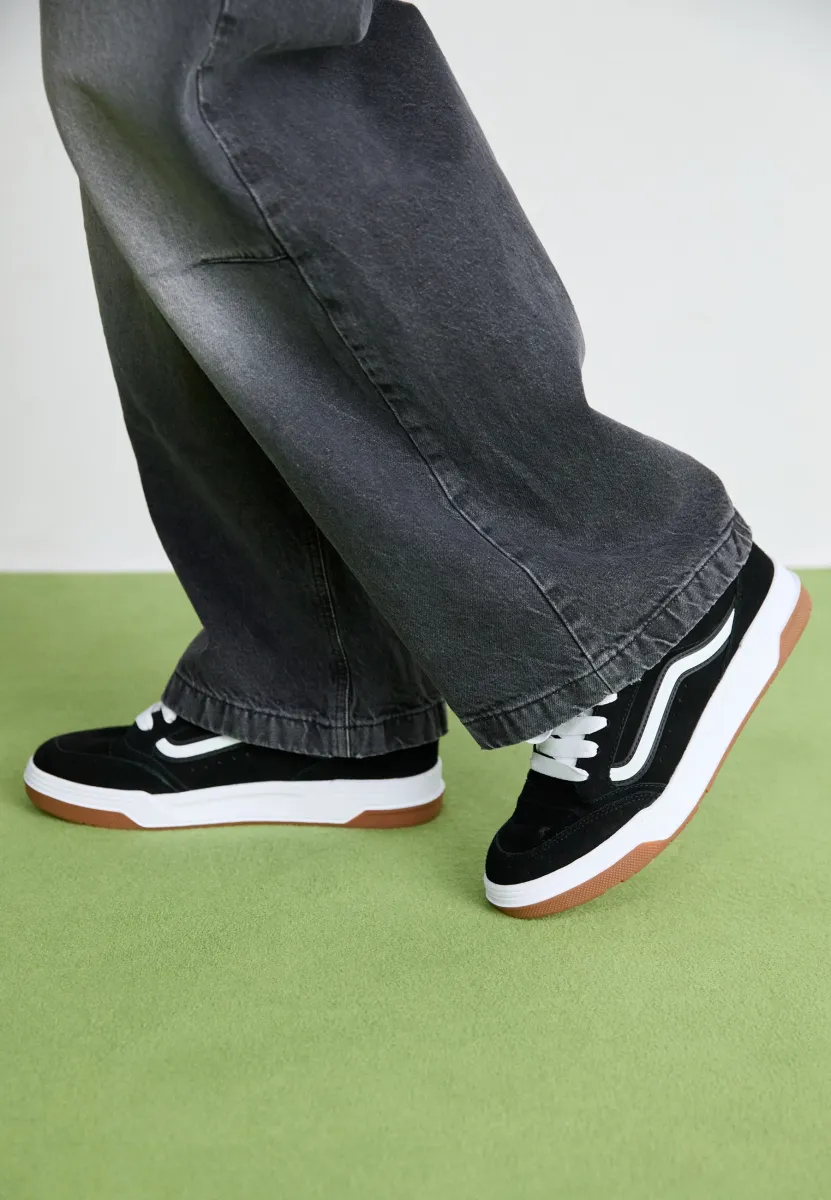 HYLANE UNISEX - Sneaker low - black/white/gum