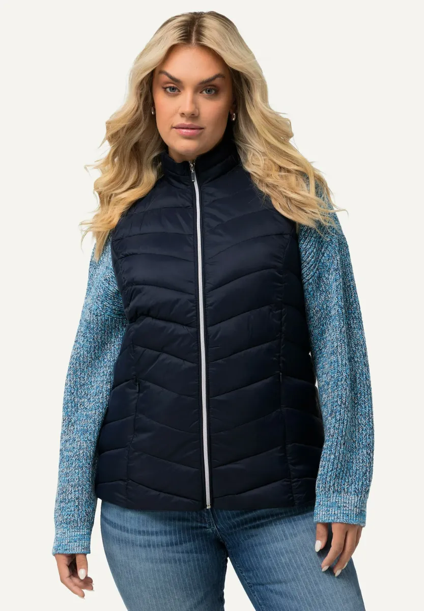 HYPRAR FUNKTIONS-STEPPWESTE WASSERABWEISEND ZIPPTASCHEN - Weste - marine
