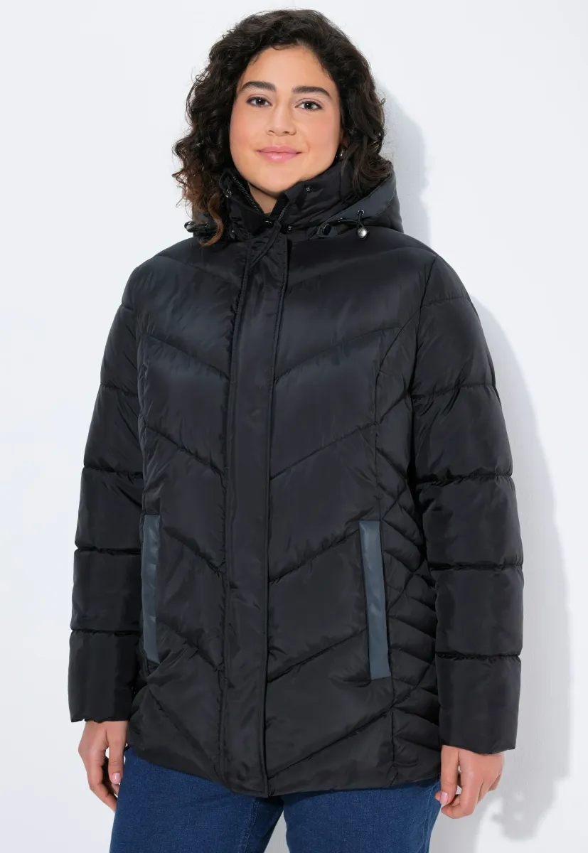 HYPRAR REFLECTIVE DETAIL QUILTED  - Winterjacke - black