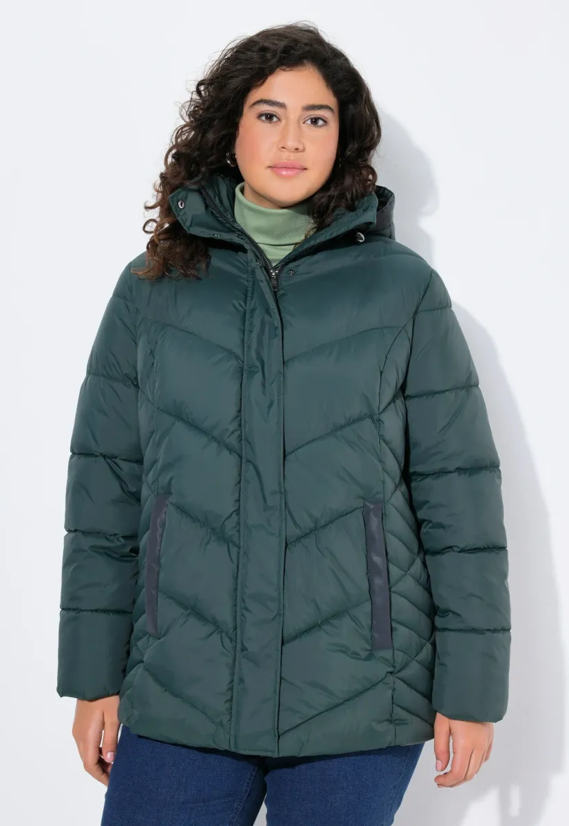 HYPRAR REFLECTIVE DETAIL QUILTED  - Winterjacke - dunkel grün