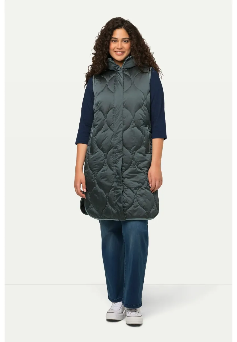 HYPRAR -STEPP WASSERABWEISEND 2-WEGE-ZIPPER - Weste - gray-metallic
