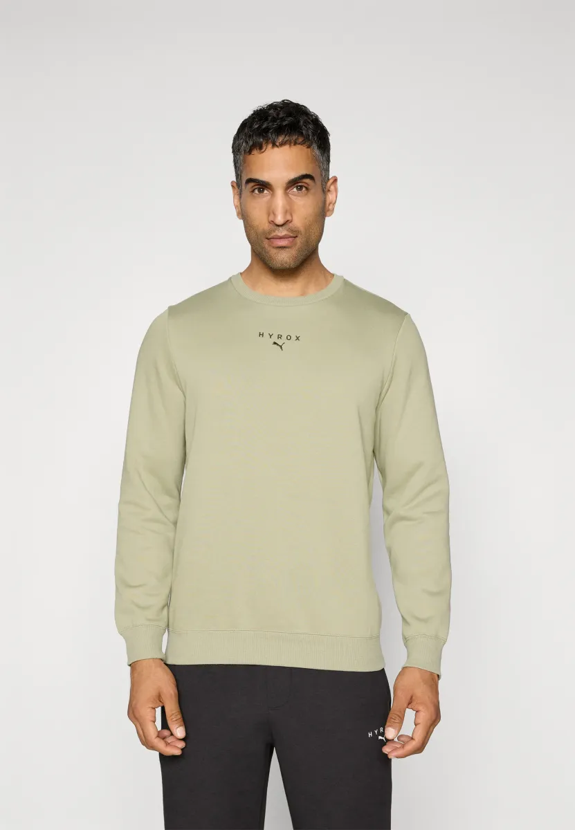 HYROX HEAVYWEIGHT CREW - Sweatshirt - lux army