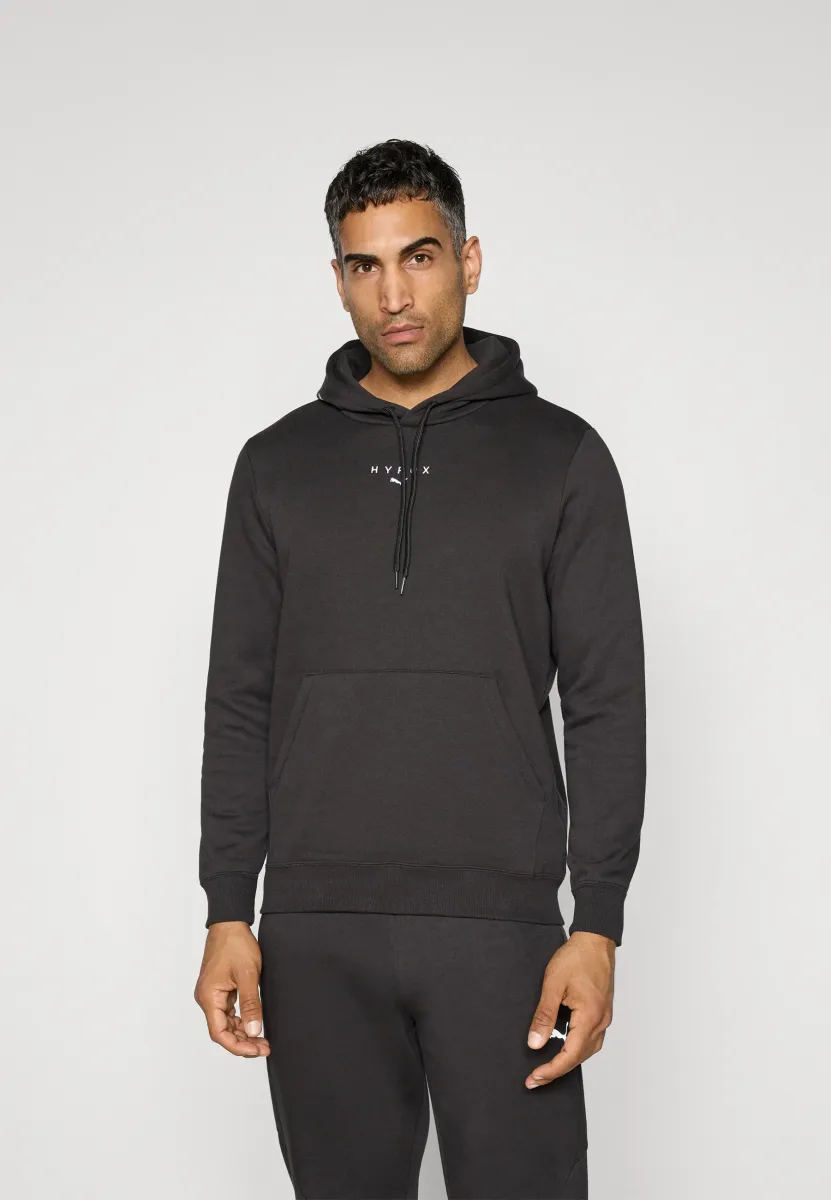 HYROX HEAVYWEIGHT HOODIE - Kapuzenpullover - black