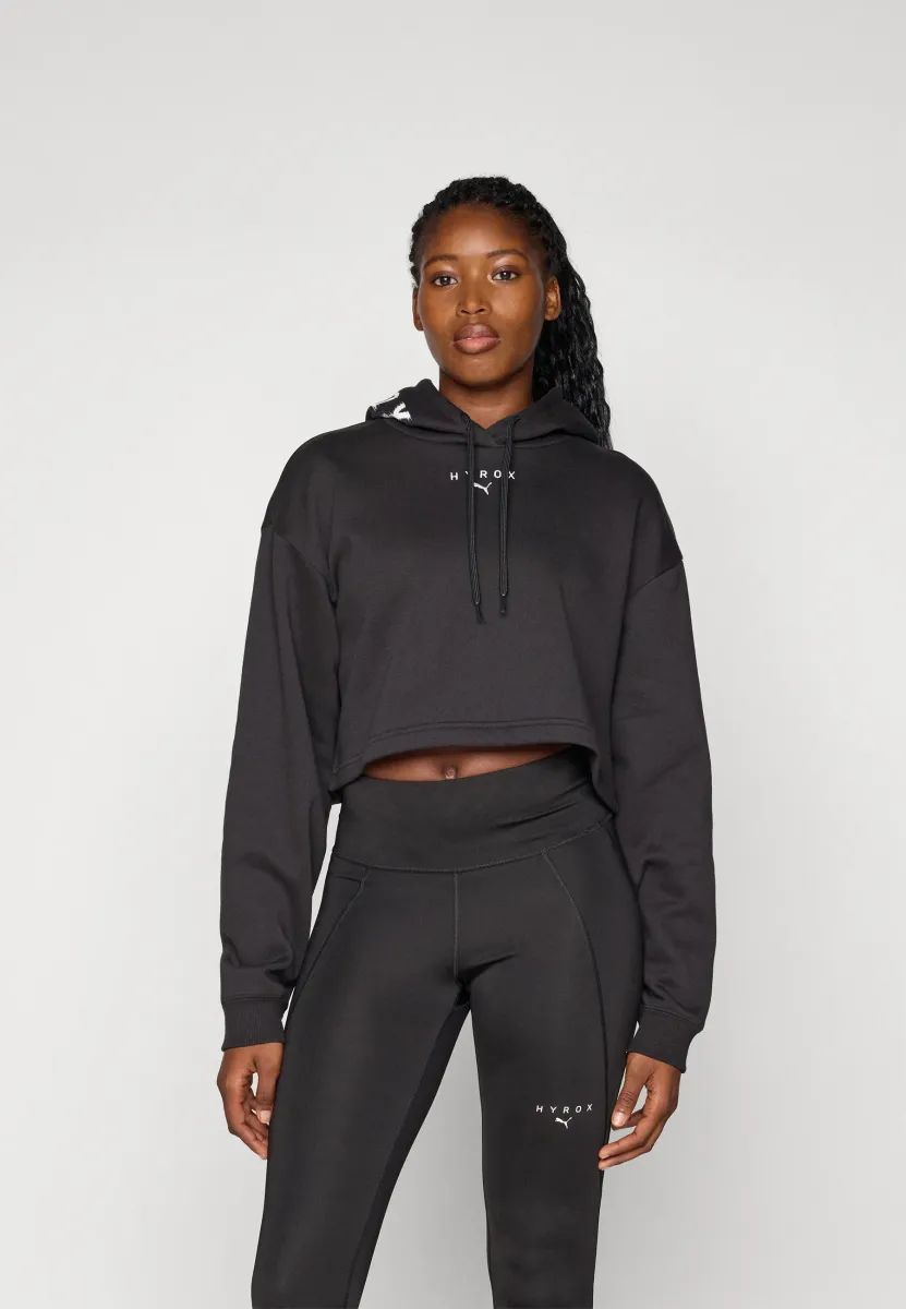 HYROX HEAVYWEIGHT HOODIE - Kapuzenpullover - black