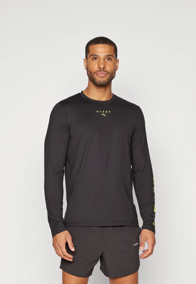 HYROX TEE - Langarmshirt - black