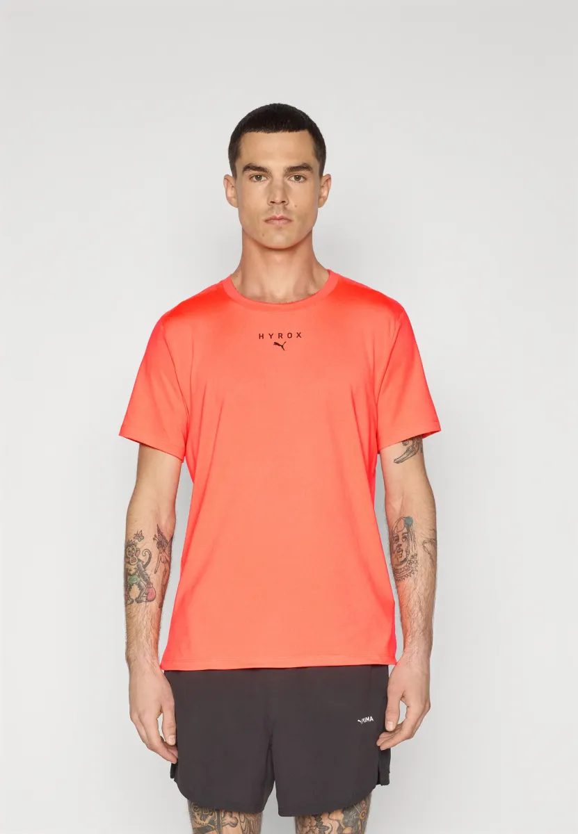 HYROX THERMOADAPT - Sport T-Shirt - glowing red