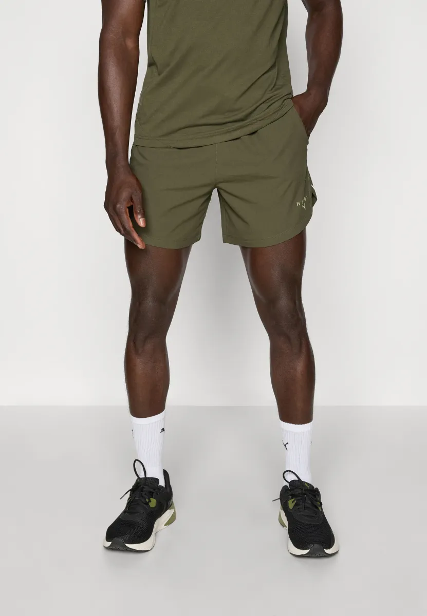 HYROX ULTRAWEAVE SHORT - Kurze Sporthose - dark olive