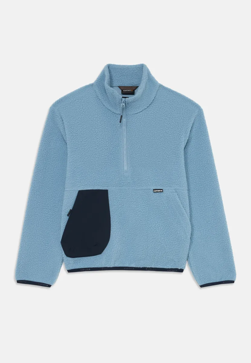 ICEPEAK KOKOMO UNISEX - Fleecepullover - light blue