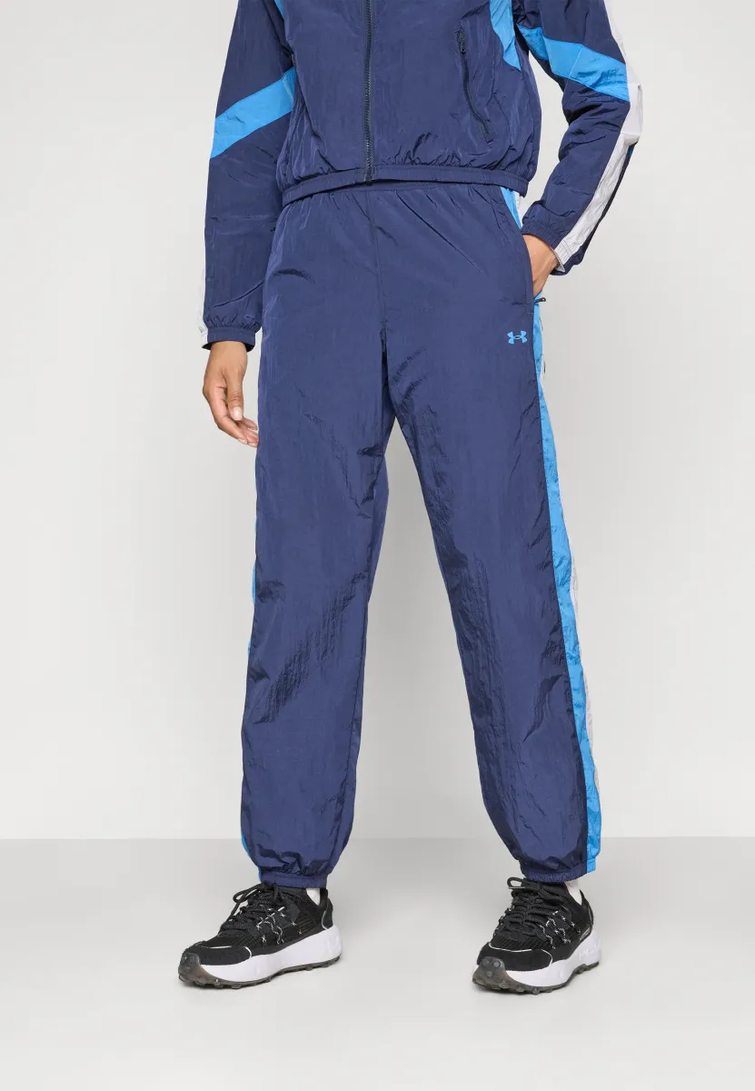 ICON CRINKLE - Jogginghose - washed navy/white/blue atlantis