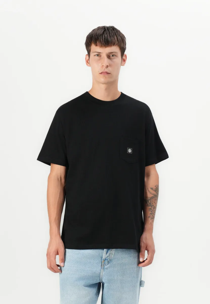 ICON LABEL POCKET  - T-Shirt basic - black