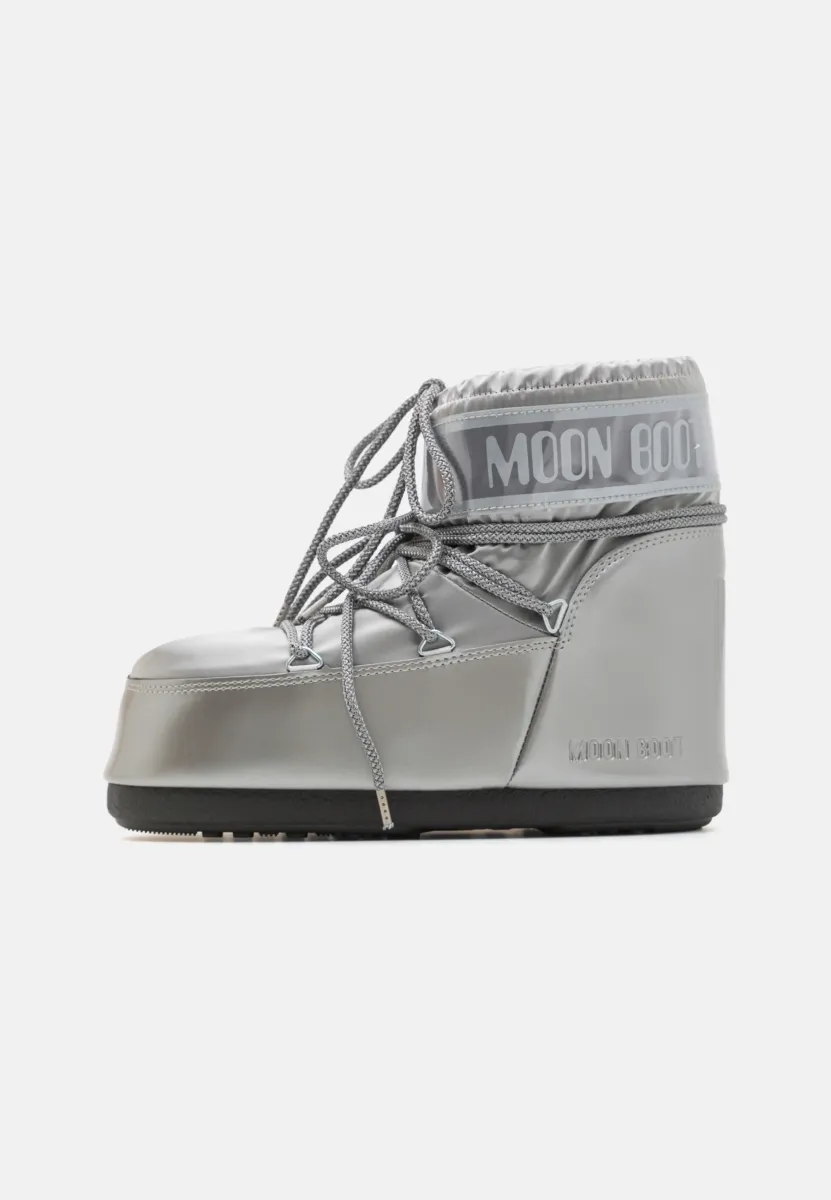 ICON LOW GLANCE UNISEX - Schnürstiefelette - silver