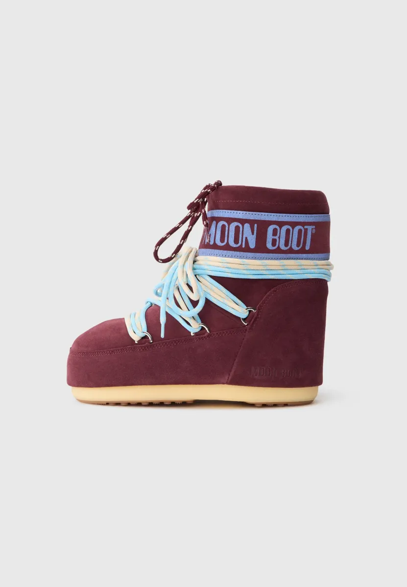 ICON LOW UNISEX - Snowboot/Winterstiefel - burgundy