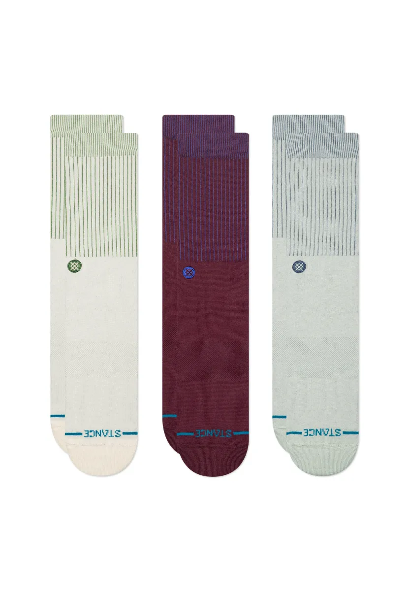 ICON POP CREW 3 PACK UNISEX - Socken - canvas