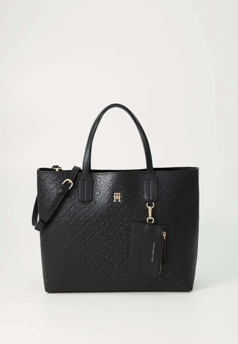 ICON SATCHEL MONO - Shopping Bag - black