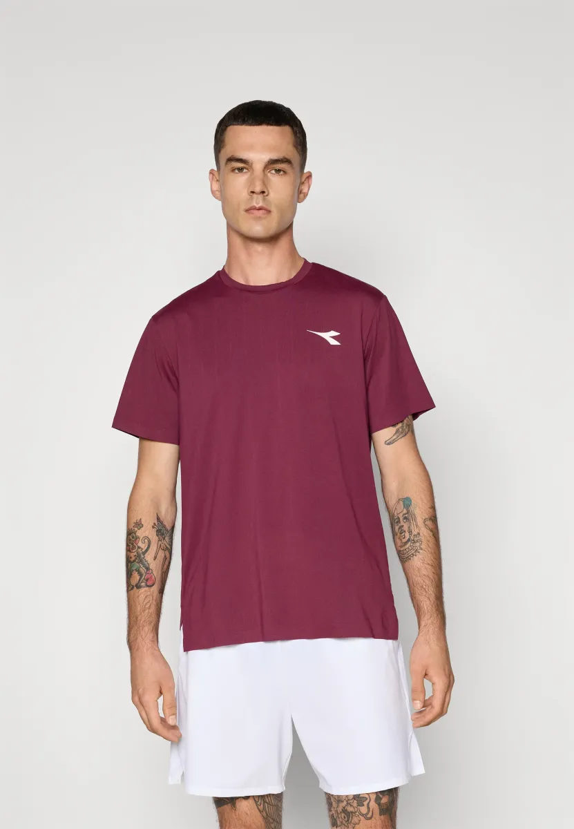 ICON - Sport T-Shirt - maroon banner