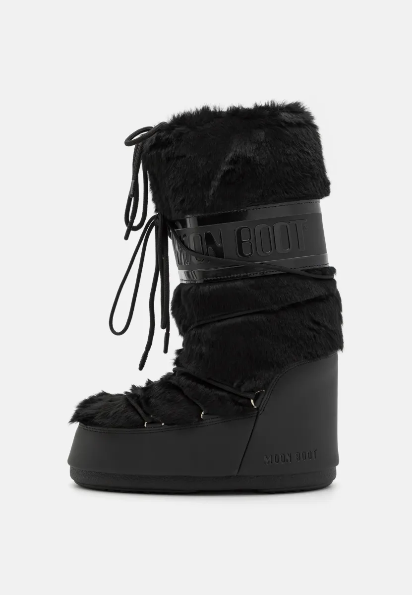 ICON UNISEX - Schnürstiefel - black