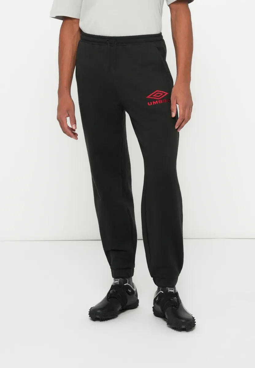 ICONIC JOGGER - Jogginghose - black/chili pepper