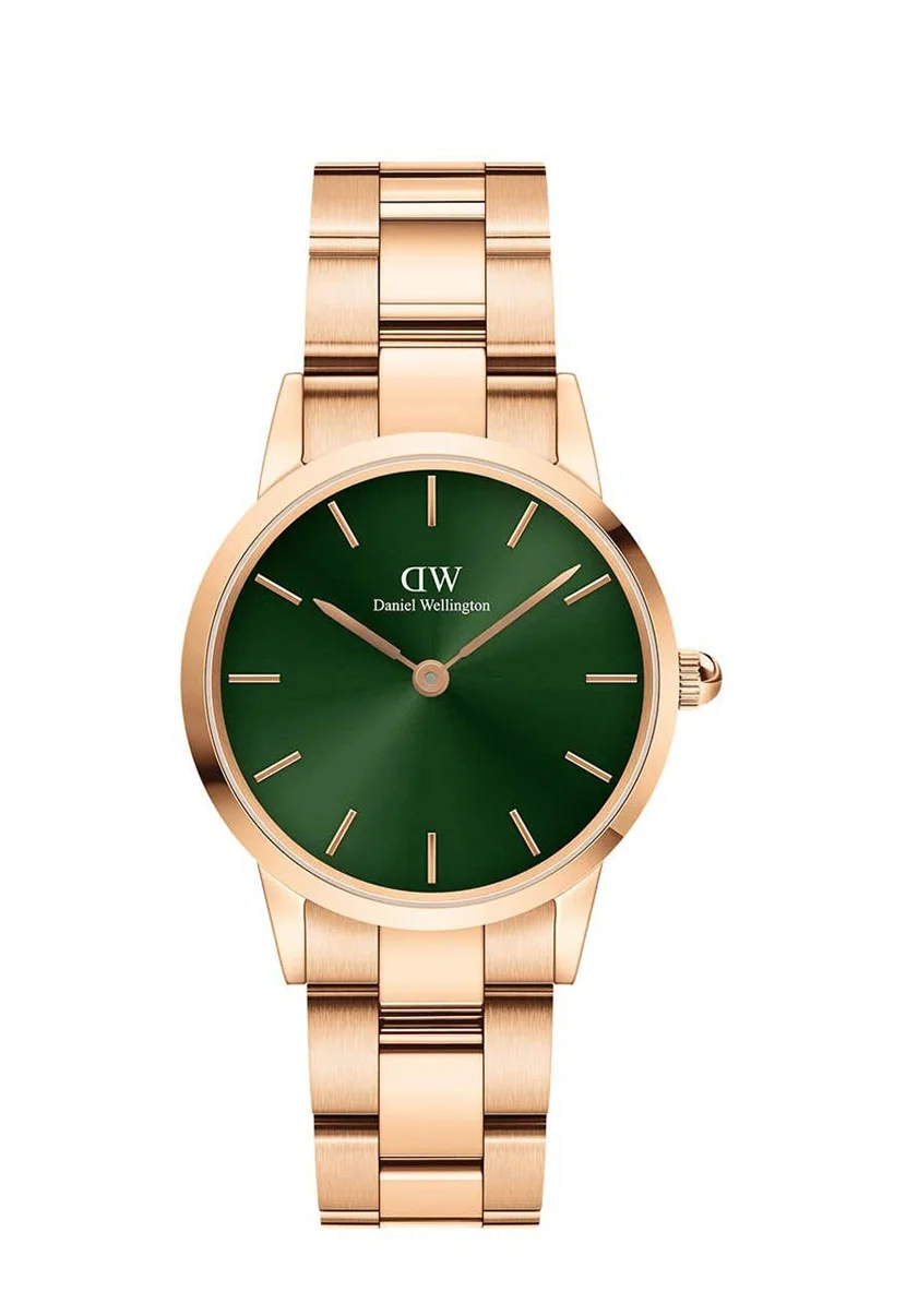 ICONIC LINK EMERALD - Uhr - rose gold-coloured