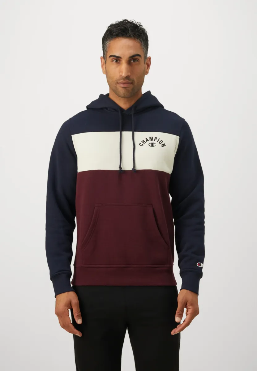 ICONS COLORBLOCK HOODIE - Kapuzenpullover - dark blue
