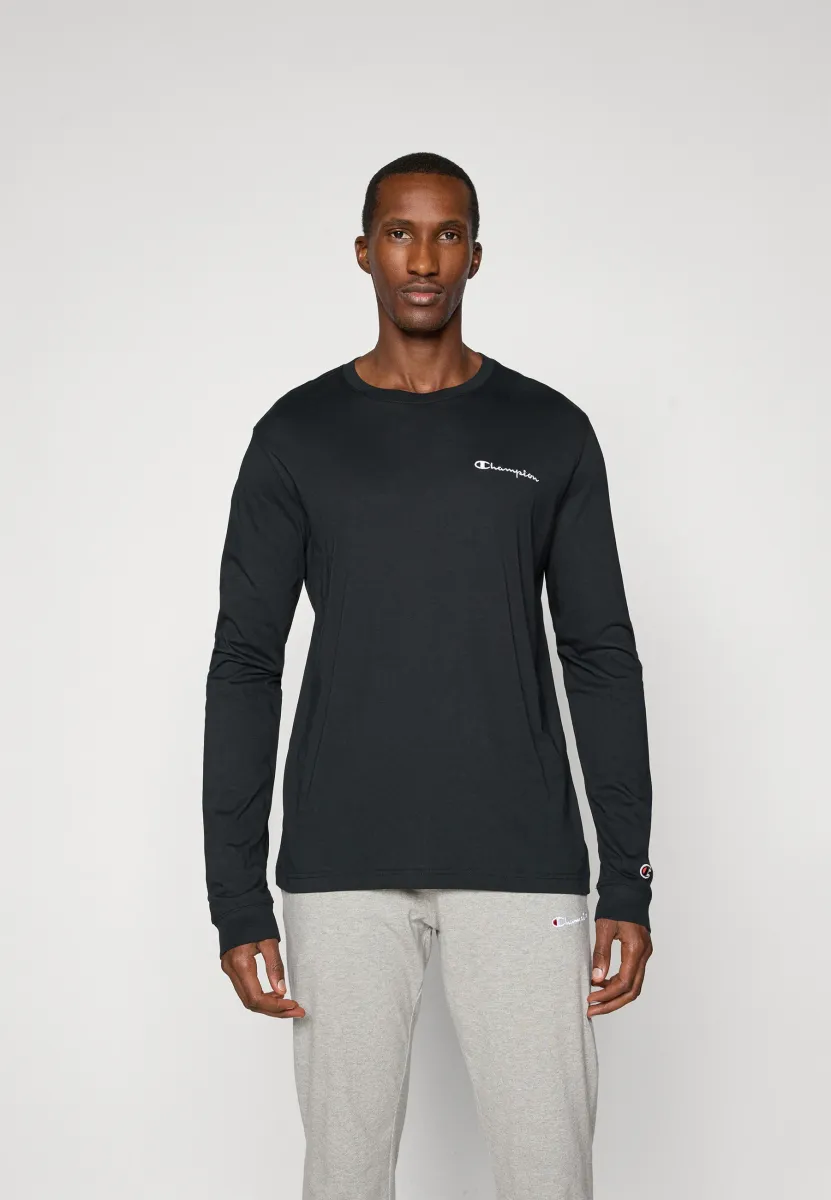 ICONS CONTRAST CREWNECK LONG SLEEVE  - Langarmshirt - black