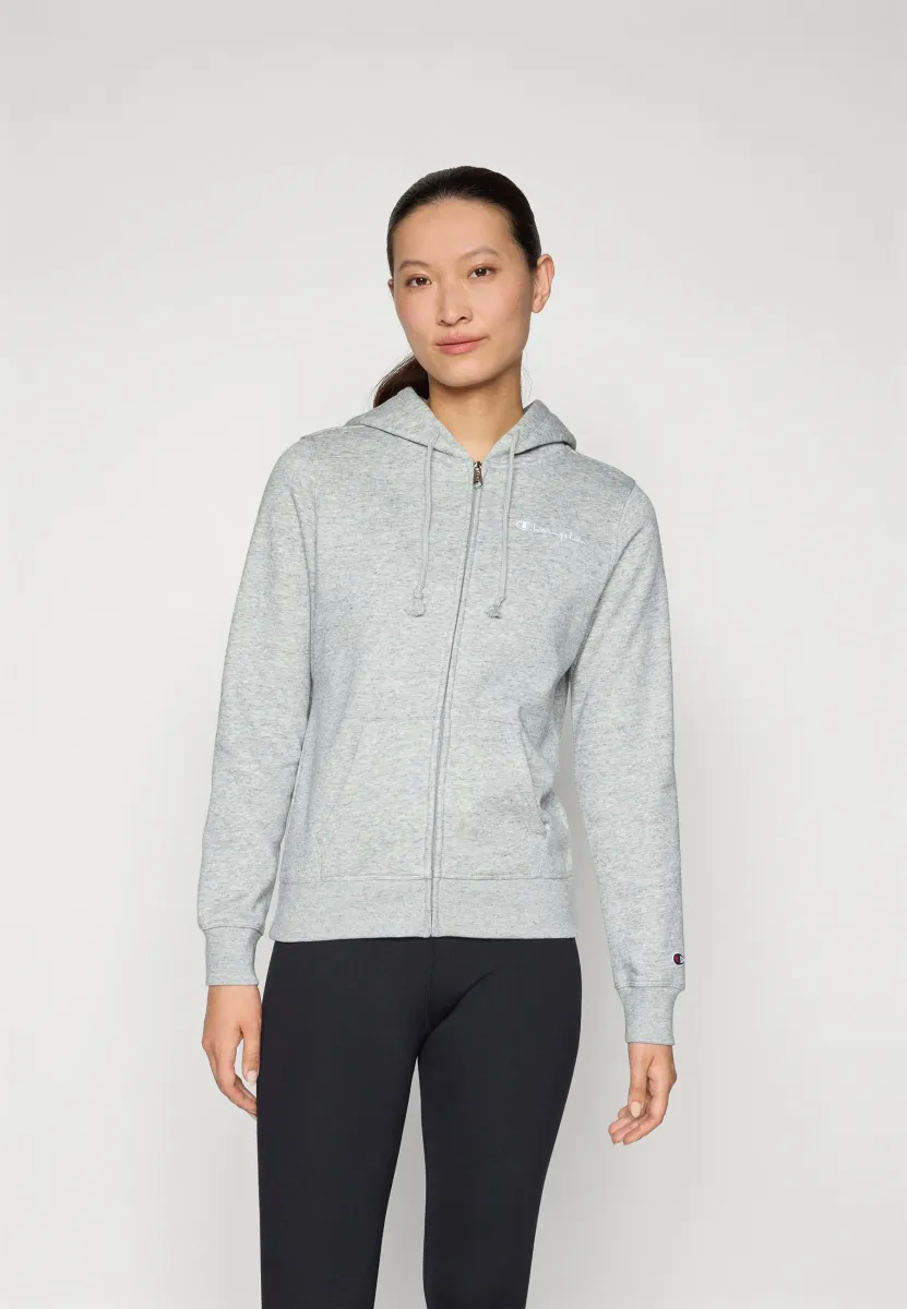 ICONS CONTRAST FULL ZIP HOODIE  - Sweatjacke - grey