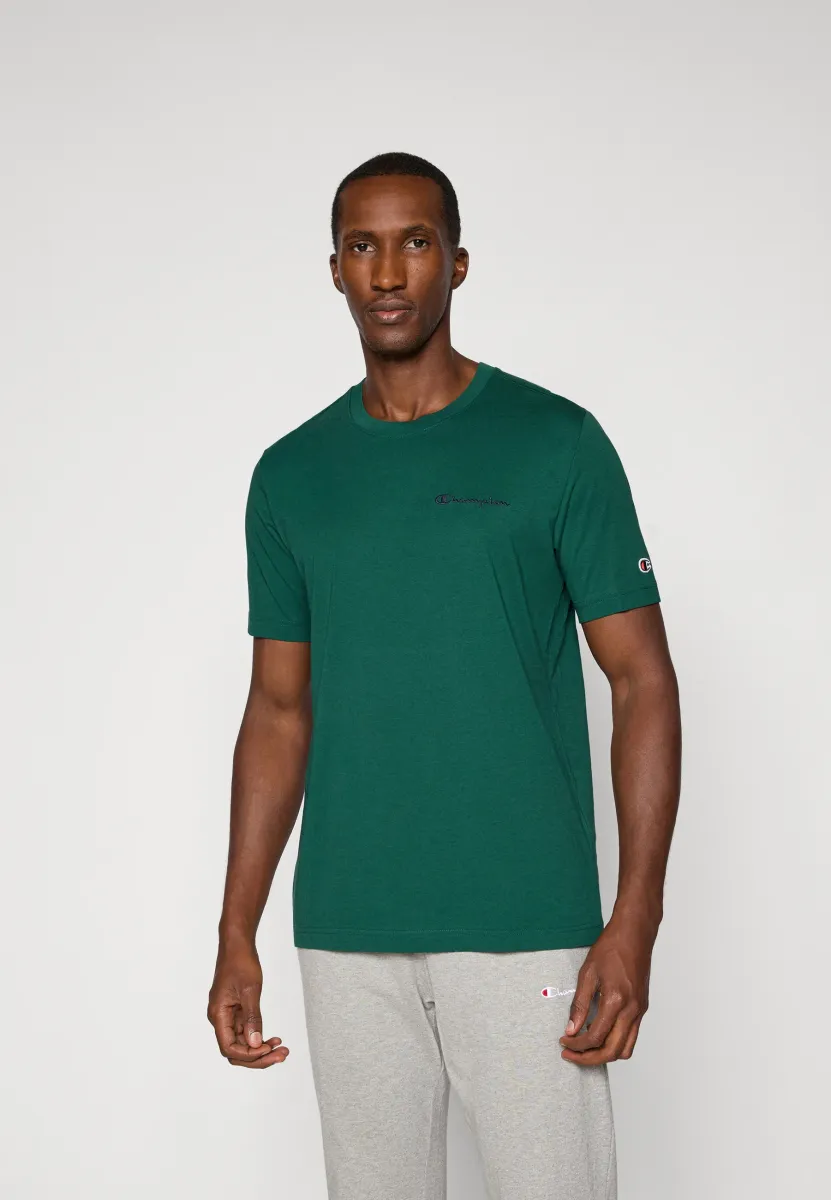 ICONS CONTRAST TEE - T-Shirt basic - dark green