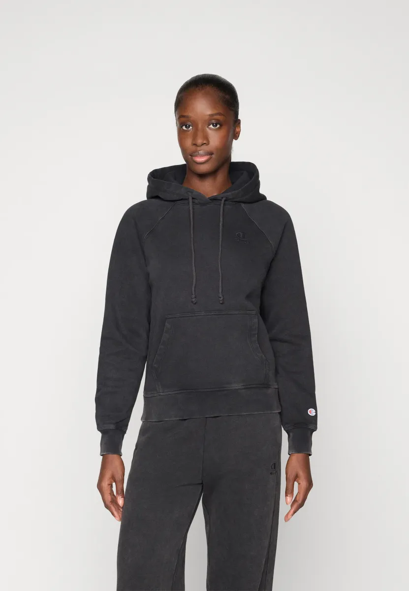 ICONS WASH HOODIE - Kapuzenpullover - black