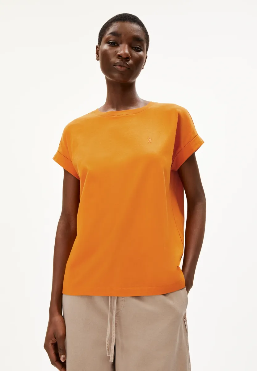 IDAARA - T-Shirt basic - amberglow