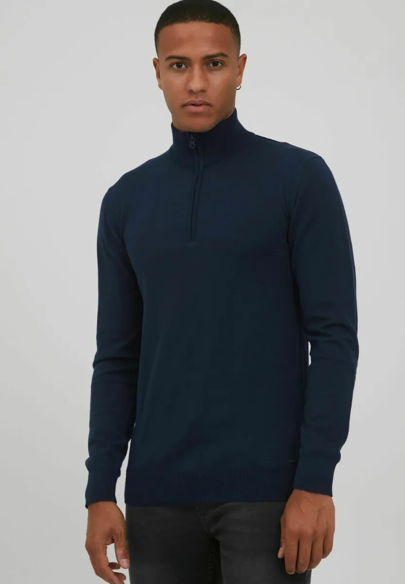 IDBADDON - Strickpullover - navy