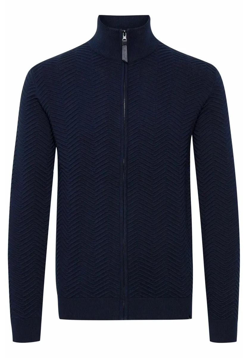 IDBANJAMINO - Strickjacke - navy