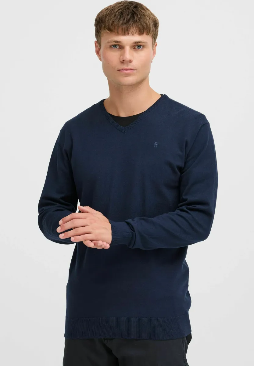 IDBELLIX - Strickpullover - navy