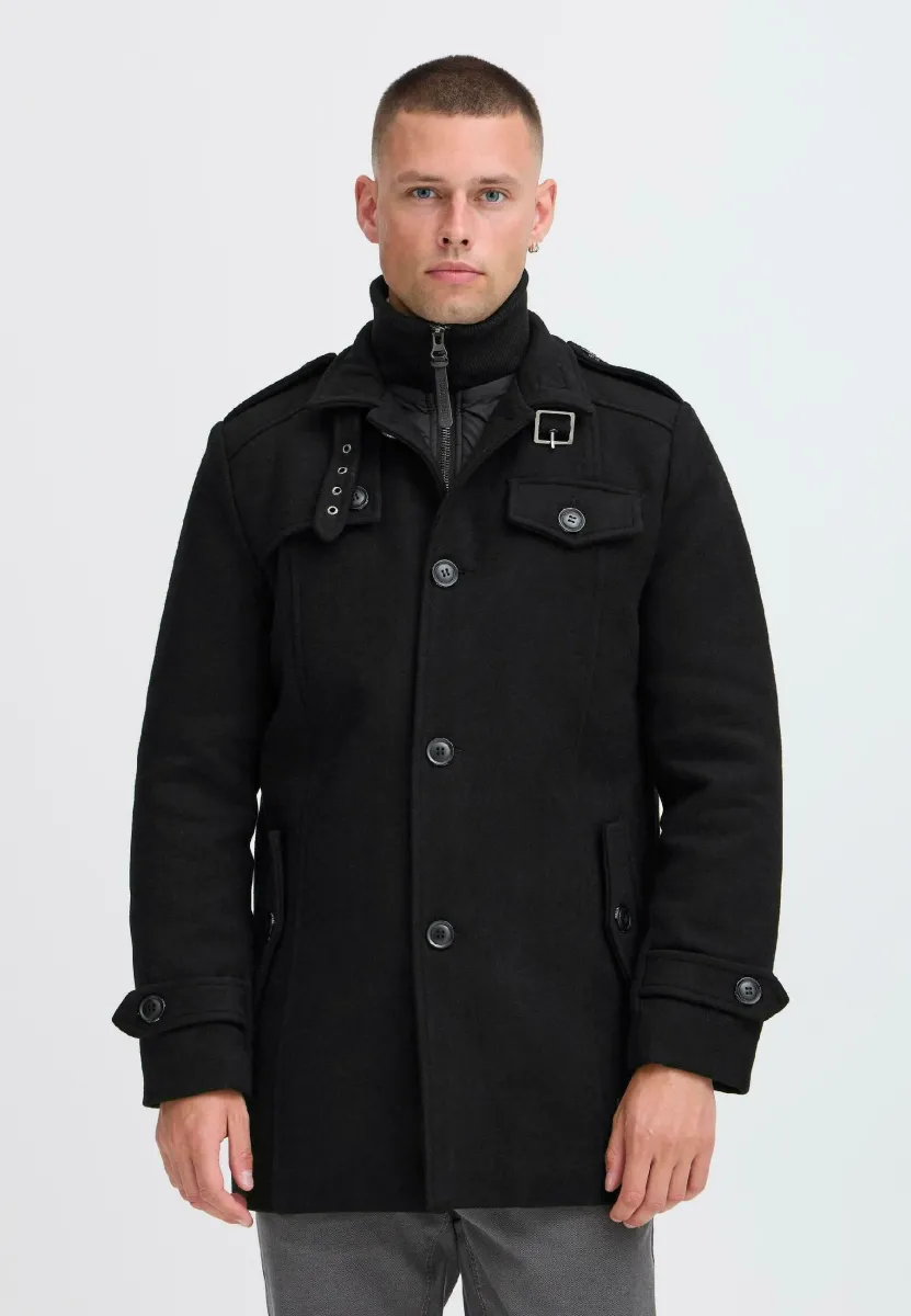 IDBRANDAN - Kurzmantel - black onyx