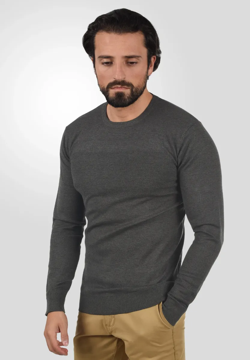 IDErnesto - Strickpullover - charcoal mix