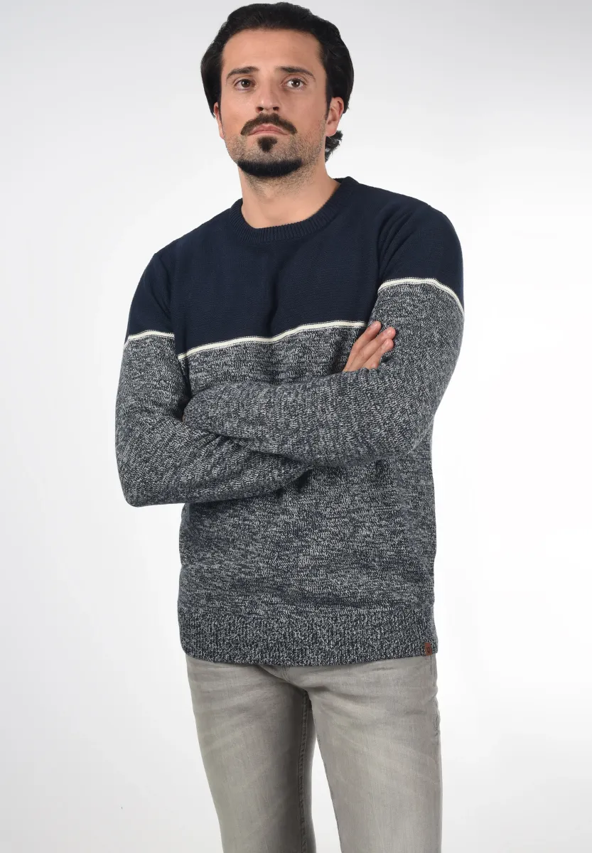 IDLynn - Strickpullover - navy