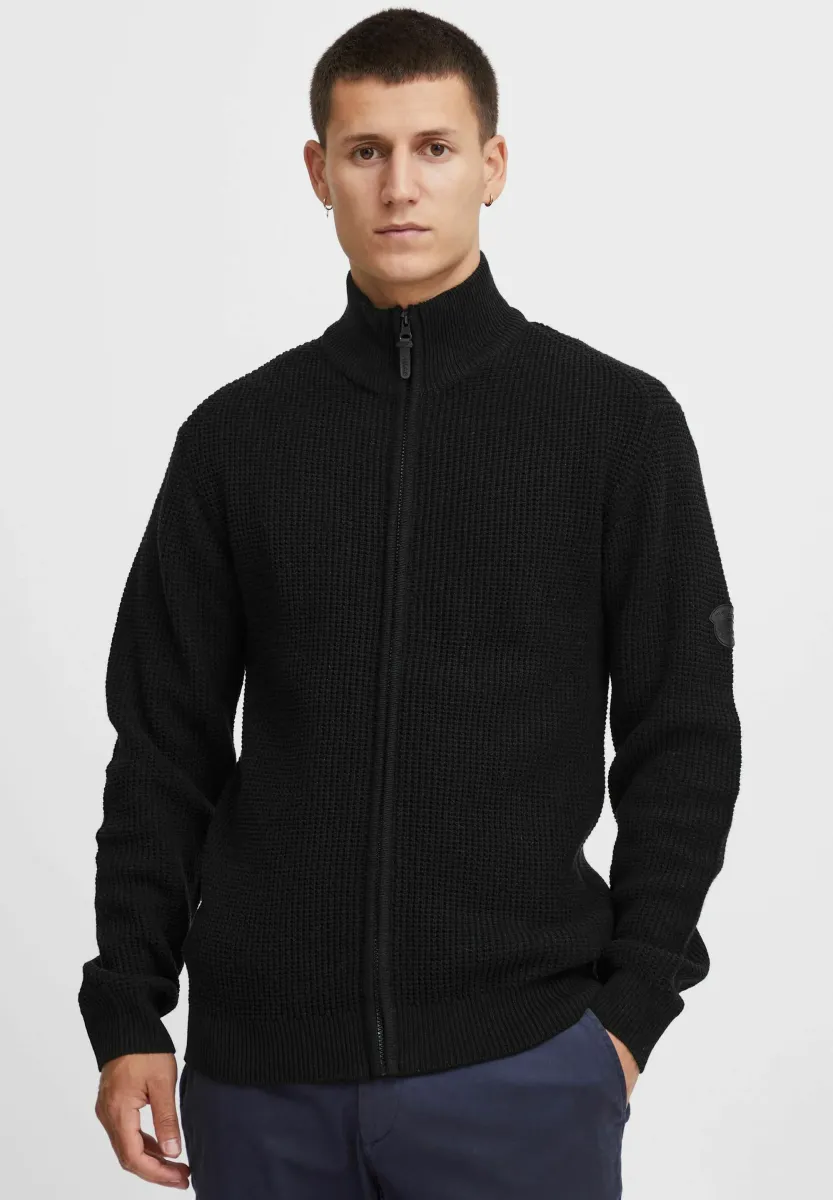 IDREVIL - Strickjacke - black
