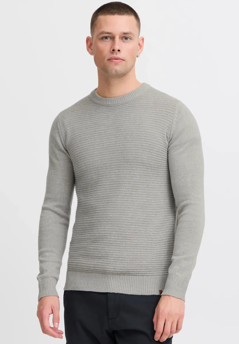 IDRICARDO - Strickpullover - light grey mix