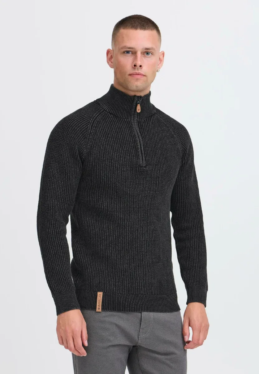 IDROCKLYN - Strickpullover - black