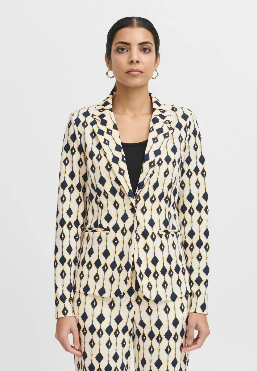 IHKATE - Blazer - total eclipse ikat aop