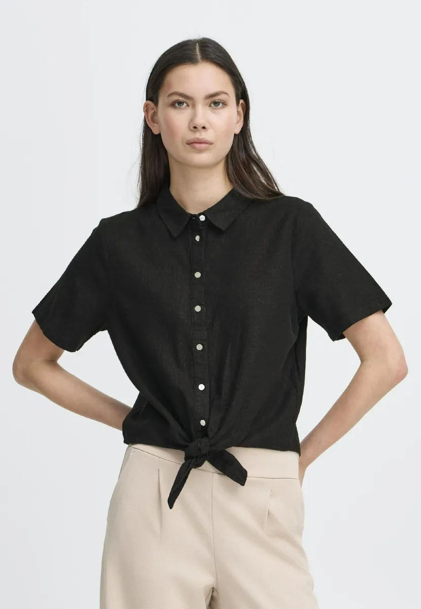 IHLINNO - Hemdbluse - black