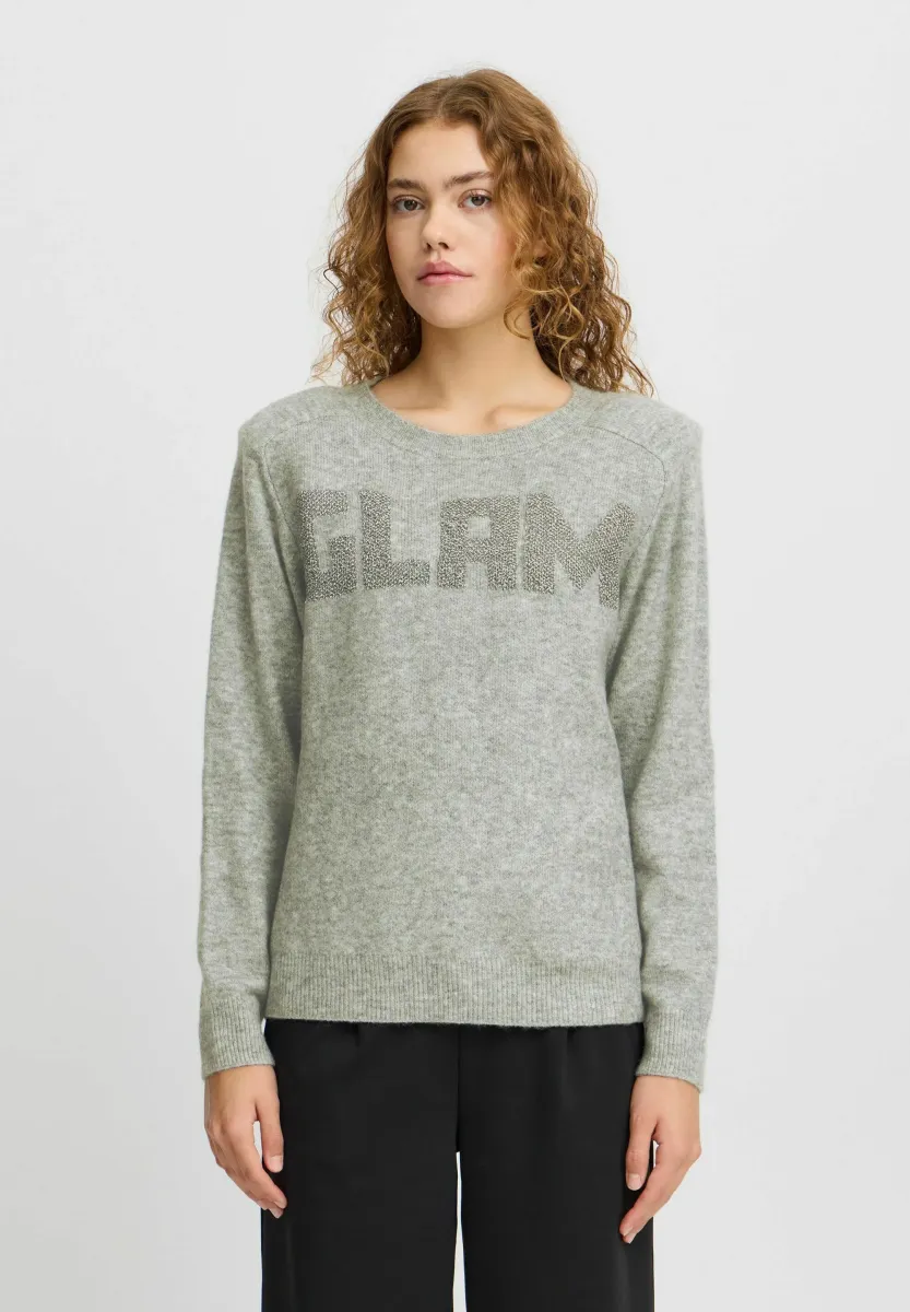 IHMACON LS8 - Strickpullover - grey melange